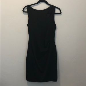 Flattering black Cache dress